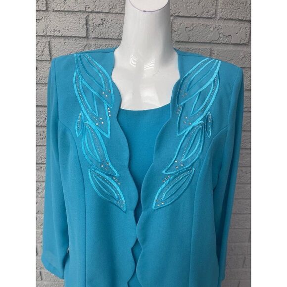 FAD Fashion Jacket Tank & Skirt 3 Pcs Suit Set Size S - Picture 6 of 14